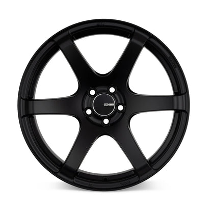 Enkei T6S Matte Black | 18x8" +45mm | 5x100mm Wheel