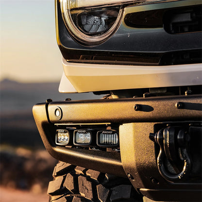 Rigid 46731 SR-M Series SAE Spot Drive White Fog LED Lights Kit for 21-24 Bronco