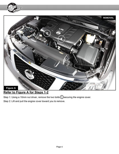 aFe MagnumFORCE Momentum GT Cold Air Intake | Nissan Patrol V8 (13-15) (51-76103) (SPF5176103)