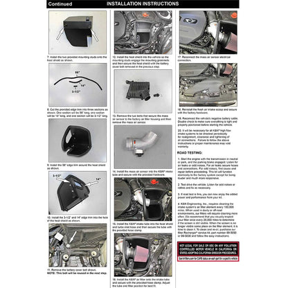 K&N Typhoon Performance Intake Kit | Mini Cooper (14-15) 1.5L (69-2026TTK)