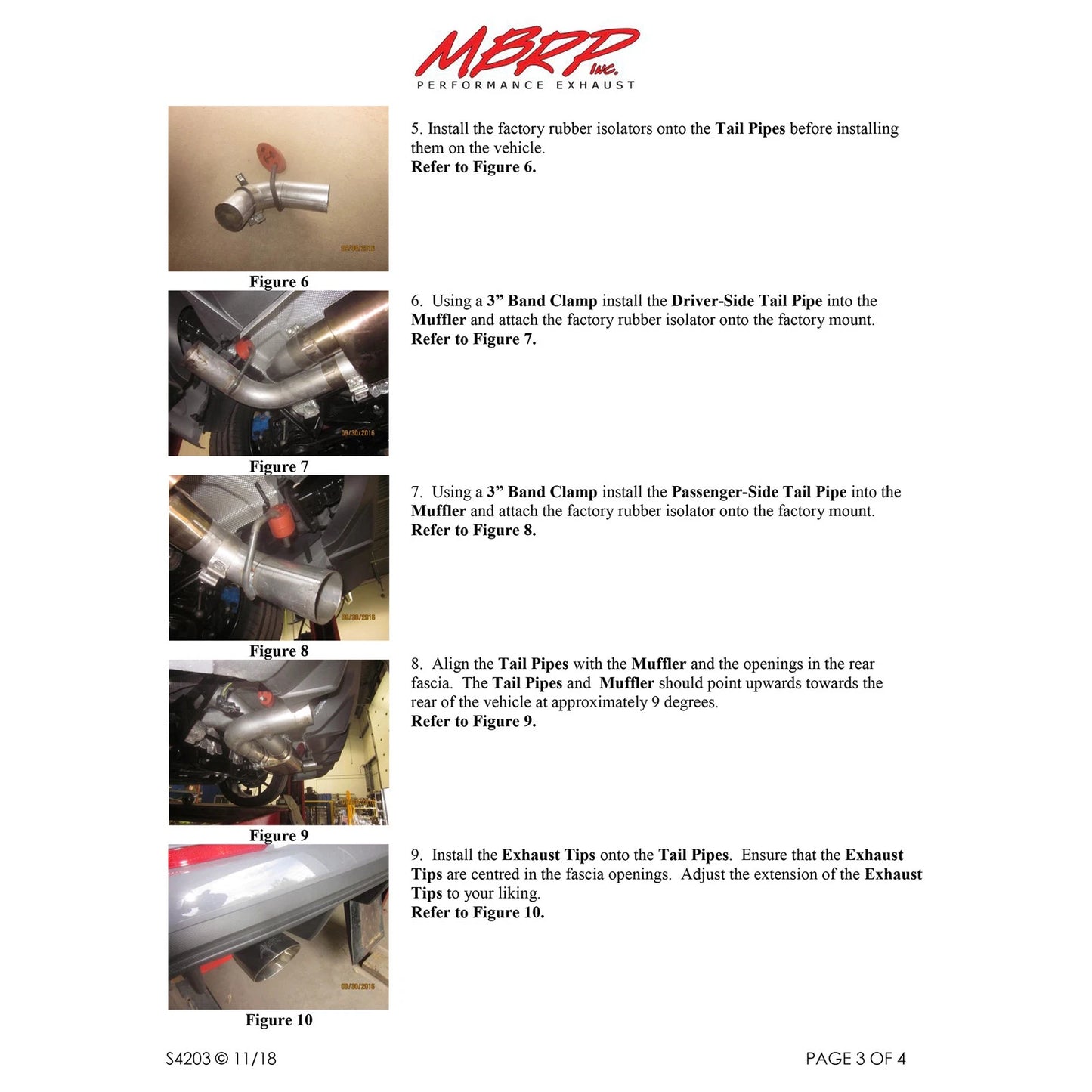 MBRP 3in Dual Outlet T409 Stainless Steel Cat-Back Exhaust | Ford Focus RS (16+) (S4203409)