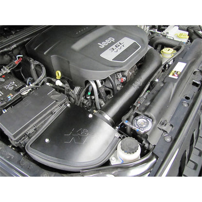 K&N Performance Intake Kit | Jeep Wrangler V6 3.6L (12-14) (57-1566)