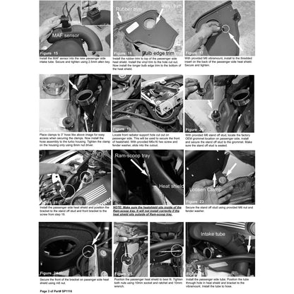 Injen 3.0L Twin Turbo Short Ram Intake System w/ MR Technology | BMW M3/M4 (14-18) / M2 (15-21) / 8 Series G14/G15/G16 / 3 Series G20/G21/G28 (SP1116P)