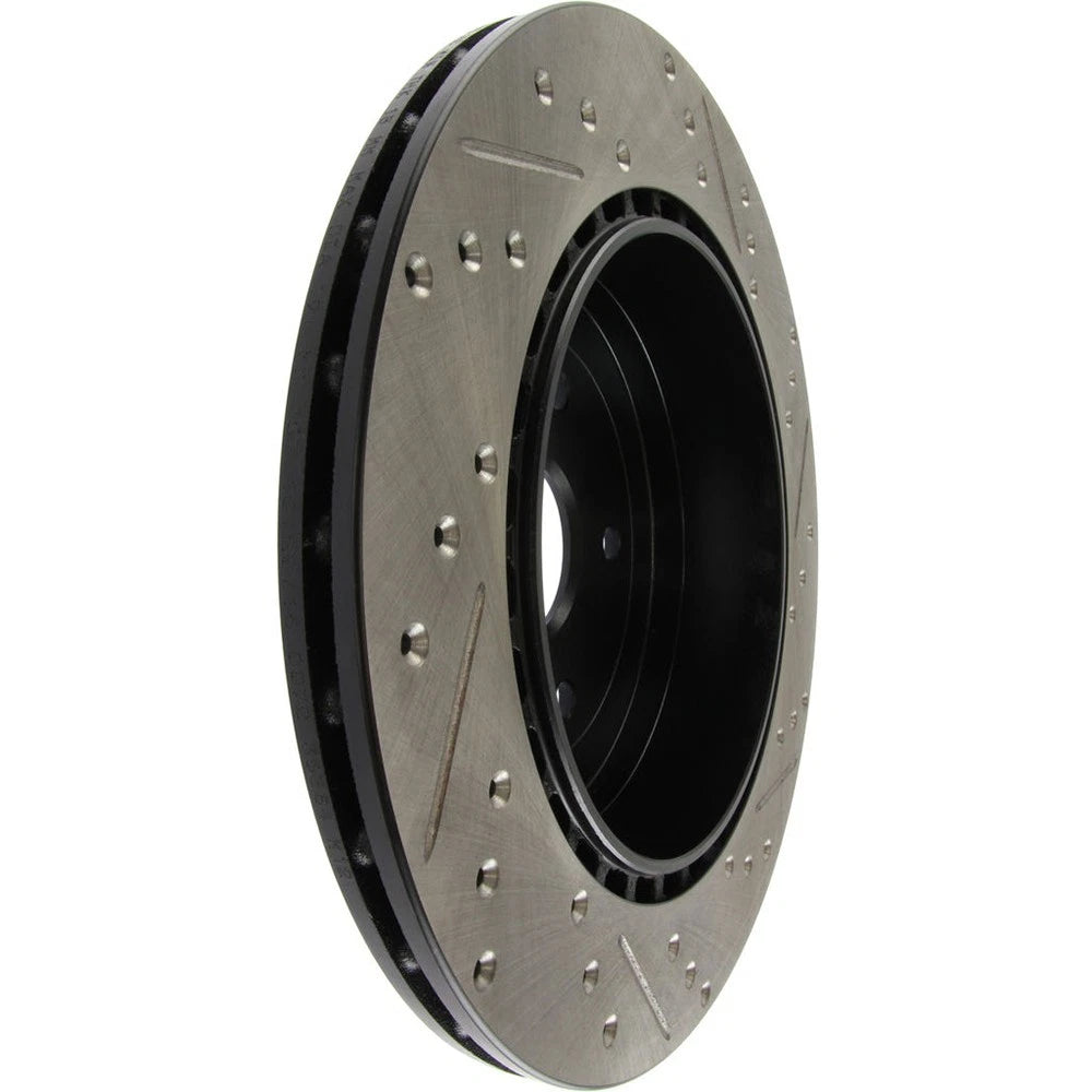 Stoptech Slotted And Drilled Sport Brake Rotor | 2008+ Subaru WRX STI (127.47030L)