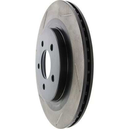 StopTech 126.61087SR Rear Right Slotted Brake Disc Rotor for 05-14 Ford Mustang