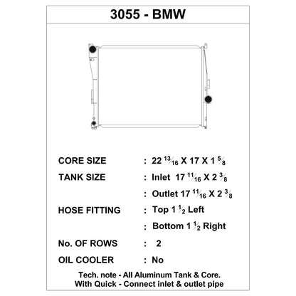 CSF Radiator | 99-06 BMW 323i / 99-05 BMW 325i / 99-06 BMW 328i / 99-05 BMW 330i / 03-05 BMW Z4