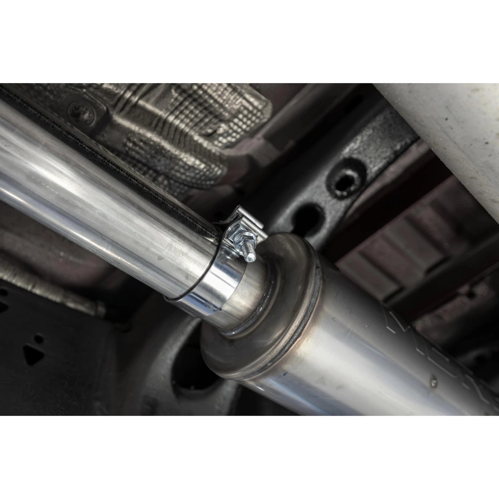 MBRP Black-Coated Alum. Steel 3in Cat-Back | GM 1500 Silverado/Sierra 2019-2024 (S5019BLK)