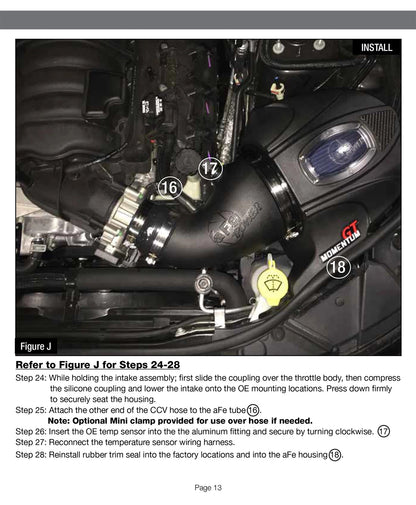 aFe Momentum GT Cold Air Intake | Vehicles (54-76206-1)