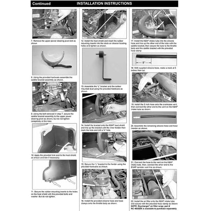 K&N Engineering Performance Intake Kit: Jeep Wrangler L6-4.0L 1991 - 1995