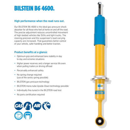 Bilstein 24-185394 B6 Rear Suspension Shock Absorber for 2000-2006 Toyota Tundra