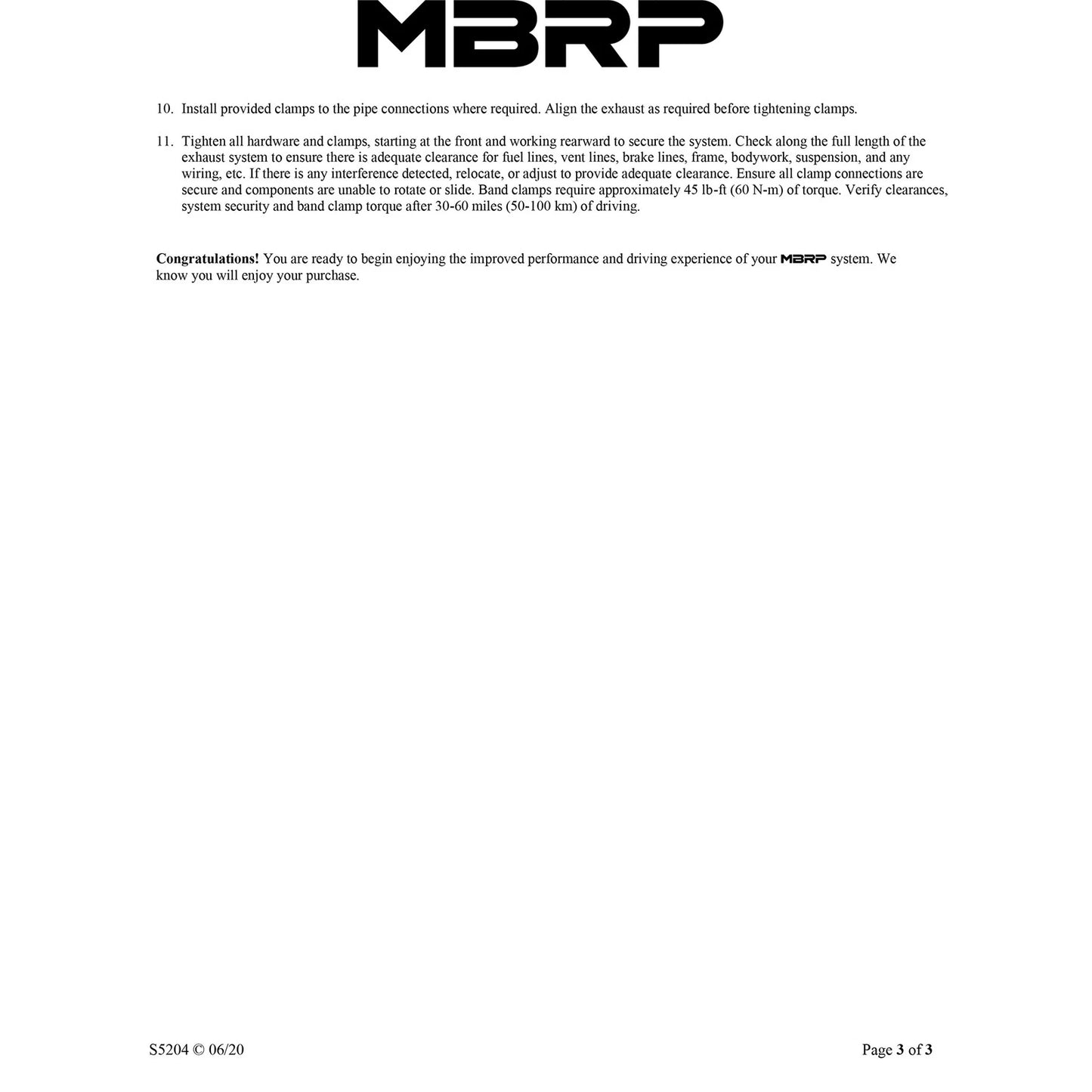 MBRP 3in. Cat-Back Dual Split Side Exit Exhaust | Ford F150 (04-08) 4.6L/5.4L EC/CC-SB (S5204AL)