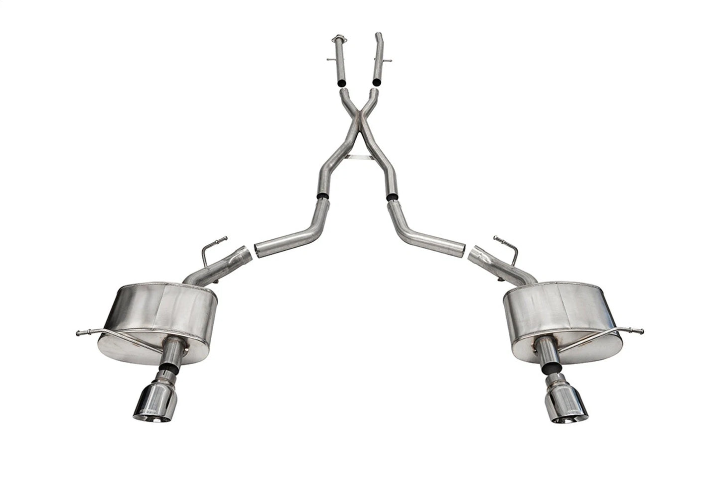 CORSA Xtreme, Sport / 2.5 in Cat-Back | Dodge Durango 5.7L (14459BLK)