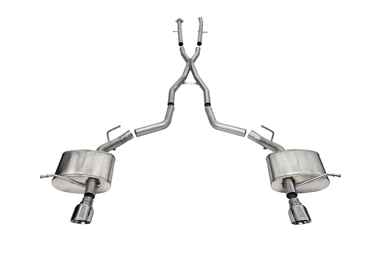 CORSA Xtreme, Sport / 2.5 in Cat-Back | Dodge Durango 5.7L (14459BLK)