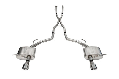 CORSA Xtreme, Sport / 2.5 in Cat-Back | Dodge Durango 5.7L (14459BLK)