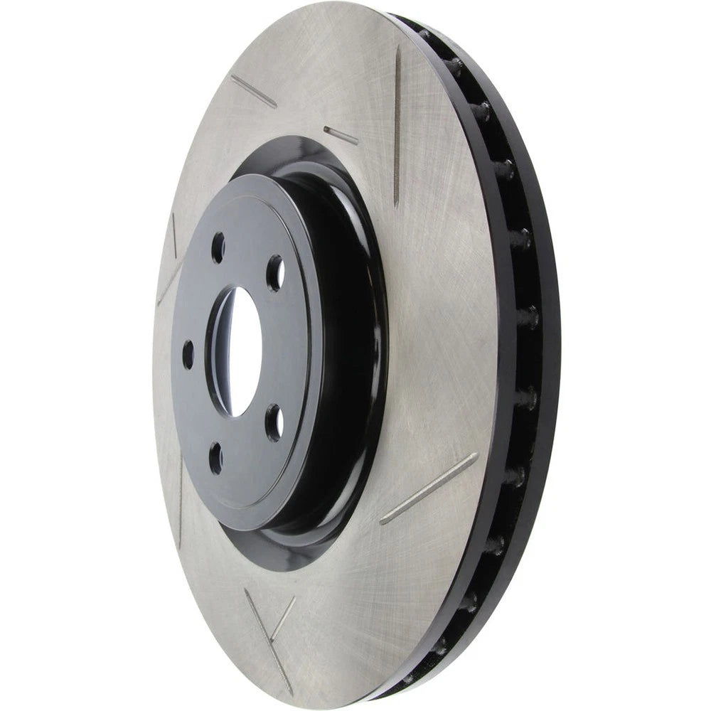 StopTech 126.58010SL Front Left Slotted Brake Rotor for 2012-2020 Grand Cherokee