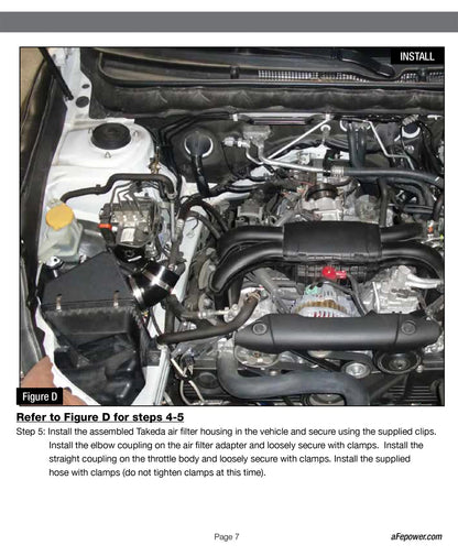 aFe Takeda Stage-2 Cold Air Intake | Subaru Outback/Legacy 09-19 (TR-4303P)