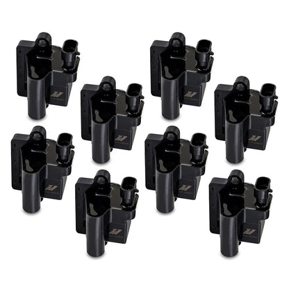 Mishimoto 99-07 GM Square Style Engine Ignition Coil Set | GM Trucks & SUVs (MMIG-LSSQ-9908)