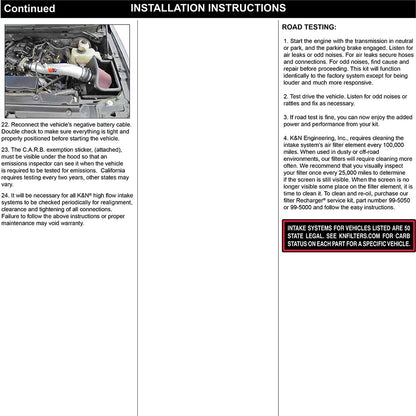 K&N 12-13 Ford F150 3.7L V6 High-Flow Performance Intake | Ford F150 (12-13) (77-2585KS)