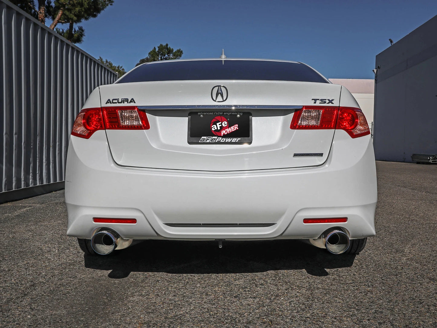 aFe 2-1/4in to 2-1/2in Cat-Back Exhaust System | Acura TSX (09-14) w/ BlueFlame Tip (49-36629-L)