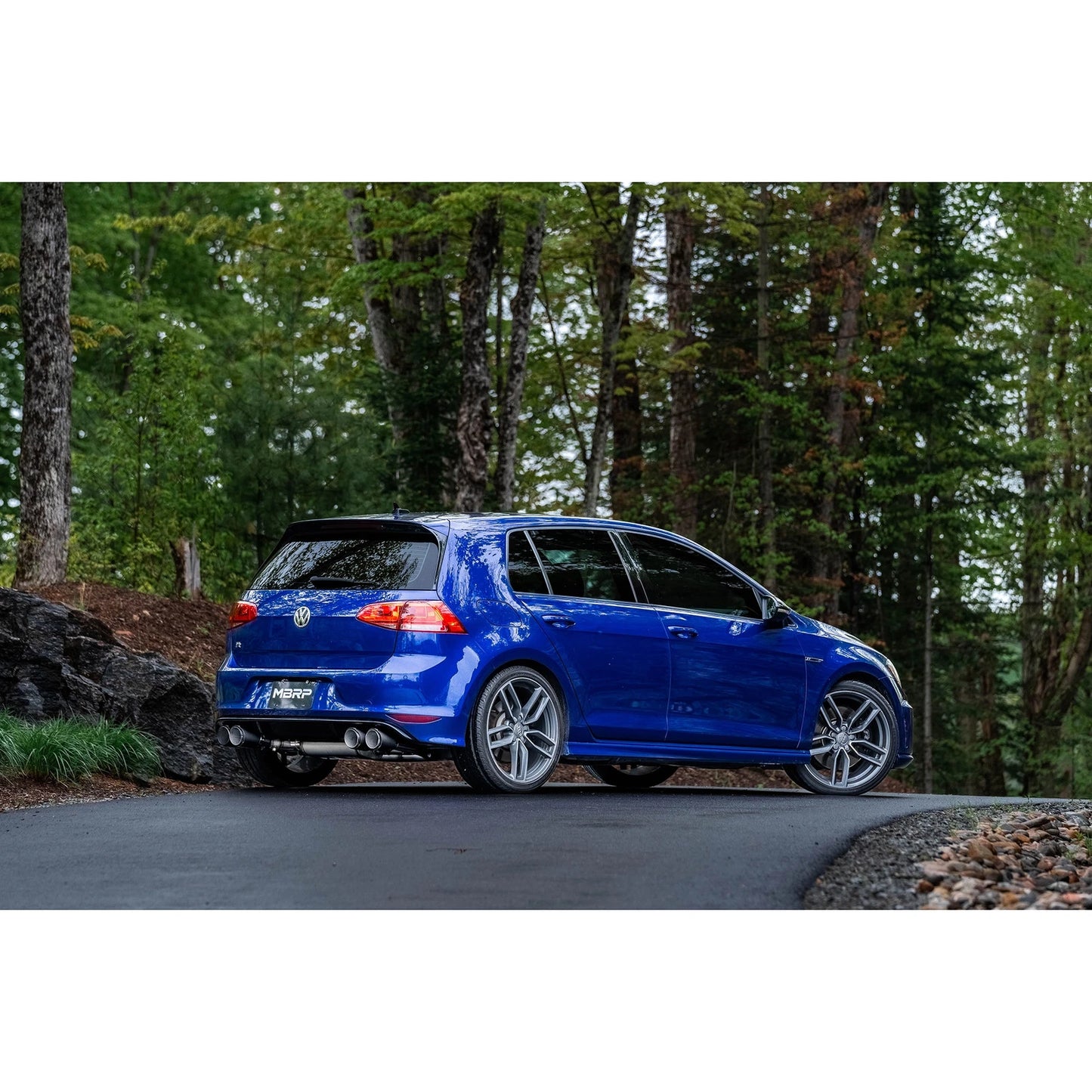 MBRP Cat-Back Exhaust System | 2015-2019 Volkswagen Golf R (S46053CF)
