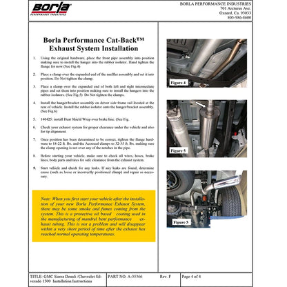 Borla Cat-Back Exhaust System - Touring | Multiple Fitments (140343)