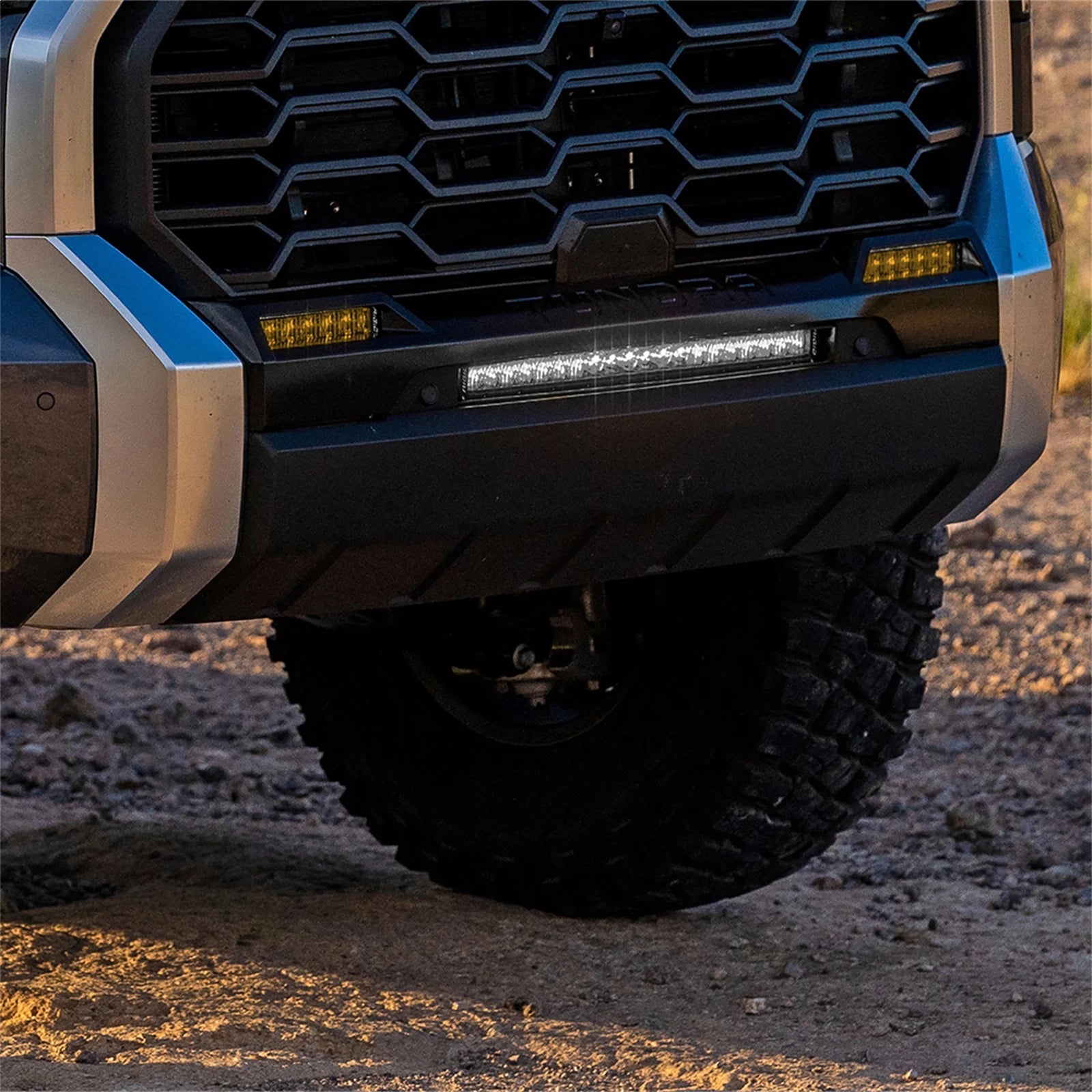 Rigid 37201 SR-Series PRO DOT SAE Yellow Fog LED Lights Kit Set for 22-24 Tundra