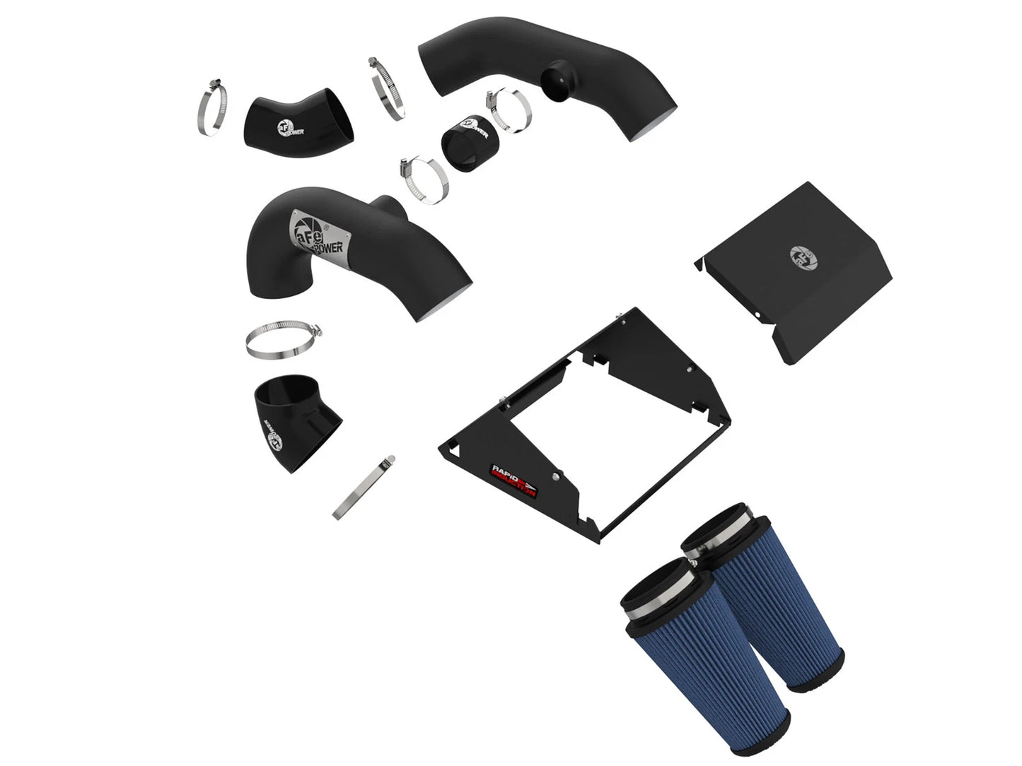 aFe Rapid Induction Pro 5R Cold Air Intake | Ford F-150 Raptor V6 3.5L (21-22) (52-10015R)