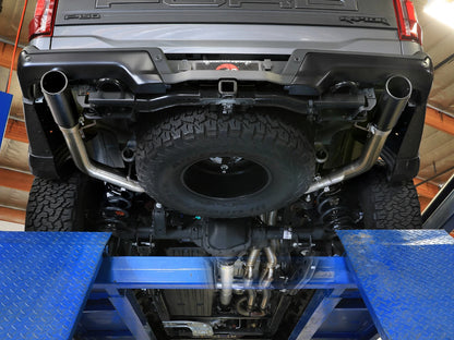 aFe 3in-3.5in Stainless Steel Cat-Back Exhaust System | Ford F-150 (21-24) (49-33151-B)