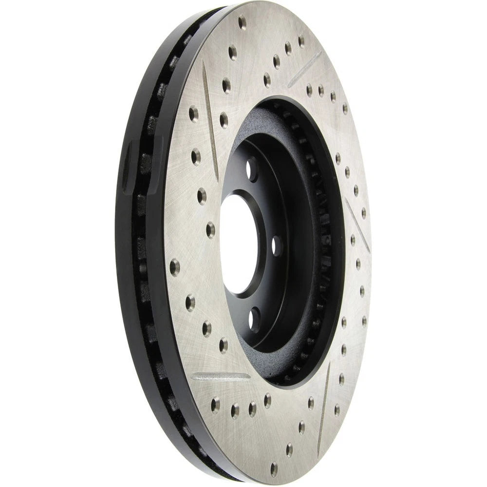 StopTech 127.63053L Front Left Drilled Disc Brake Rotor for 2003-2005 Dodge Neon