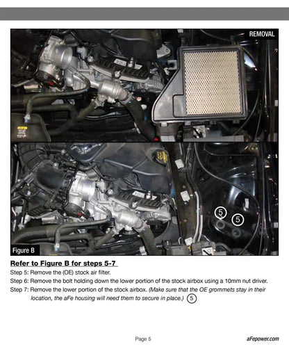 aFe Magnum FORCE Stage-2 Cold Air Intake | Ford Mustang V6 3.7L (11-14) (54-12102-P) (SPF5412102-P)