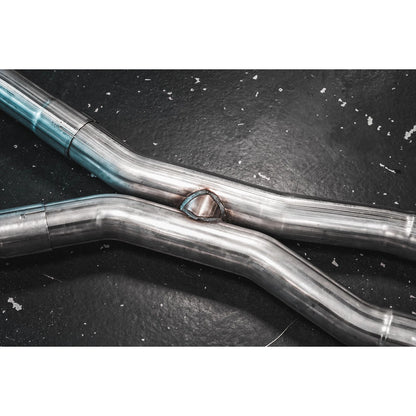 MBRP 18-23 Dodge Durango SRT 6.4L Armor Lite AL Steel 3in Cat Back Exhaust Dual Rear Exit w/ SS Tips | Dodge Durango (18-23) (S5105AL)
