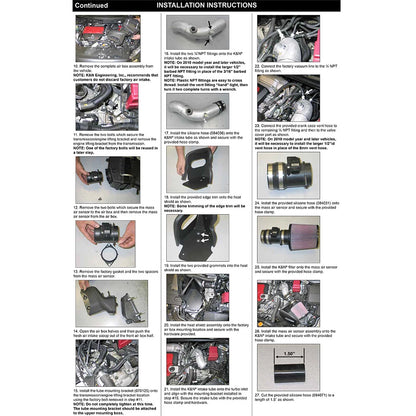 K&N Typhoon Air Intake Kit | 2008-2015 Mitsubishi Evo X GSR (69-6546TWR)