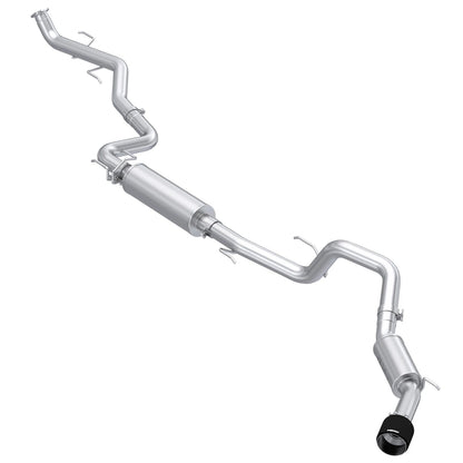 MBRP T304 Stainless Steel 3in Cat-Back Single Side Exit with Carbon Fiber Tip | Toyota Tacoma (24) (S53233CF)
