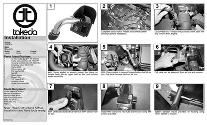 aFe Takeda Stage-2 Cold Air Intake | Mitsubishi Lancer 2.0L (08-09) (TR-4201P)