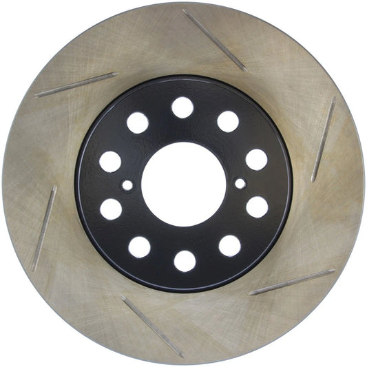 StopTech 126.44096SL Rear Left Slotted Brake Disc Rotor for 1992-1995 Toyota MR2