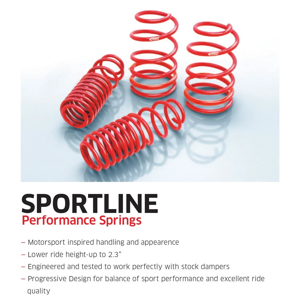 Eibach Sportline Lowering Springs for 2010 Ford Mustang 6 Cyl Coupe RWD (S197)