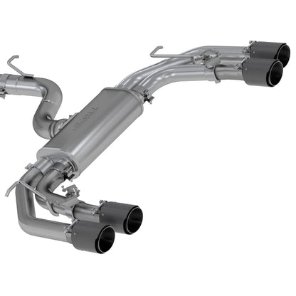 MBRP Active Quad-Tip Exhaust | 2015-2020 Audi S3 (S46043CF)