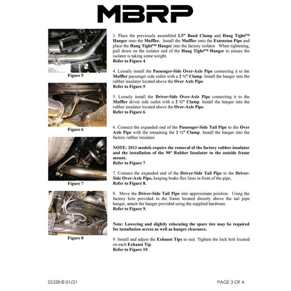 MBRP 2.5in. T409 Dual Split Side Cat-Back Exhaust | Toyota Tacoma (05-13) 4.0L EC/CC (S5328409)