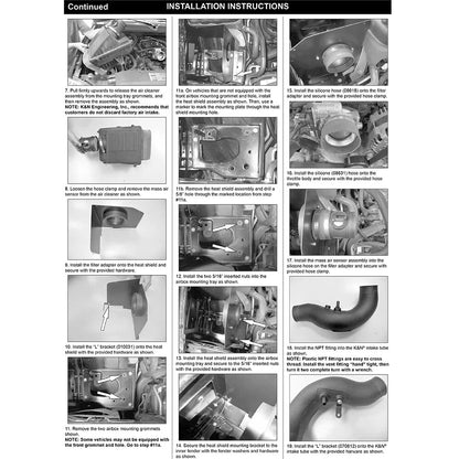 K&N Performance Intake Kit | Chevy / GMC / Cadillac V8 (07) (57-3058)