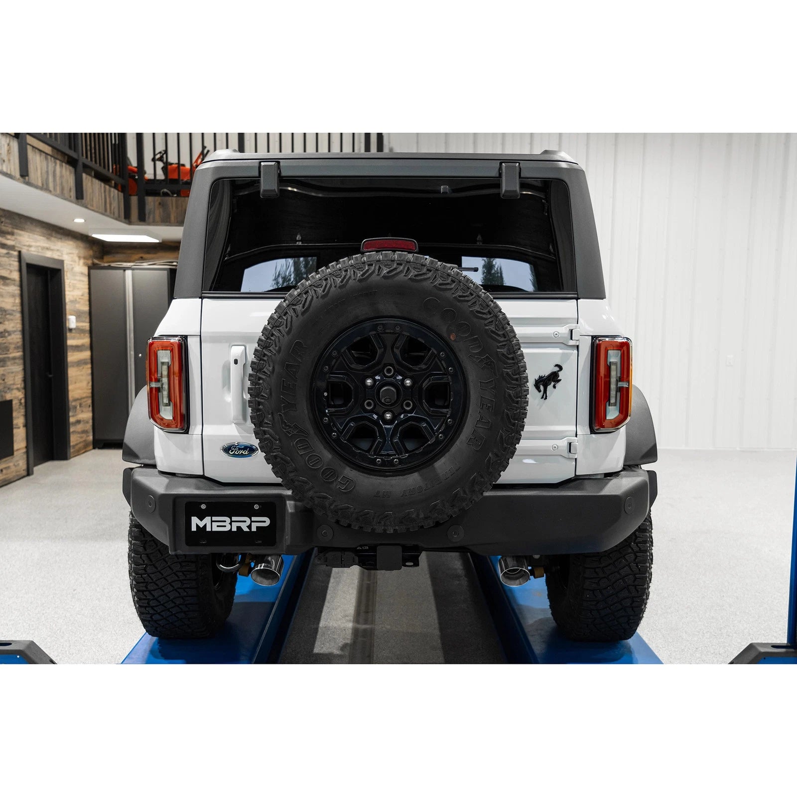MBRP 3" Armor Pro D&S Dual Rear Exit Catback | Ford Bronco (21-22) (S5241304)