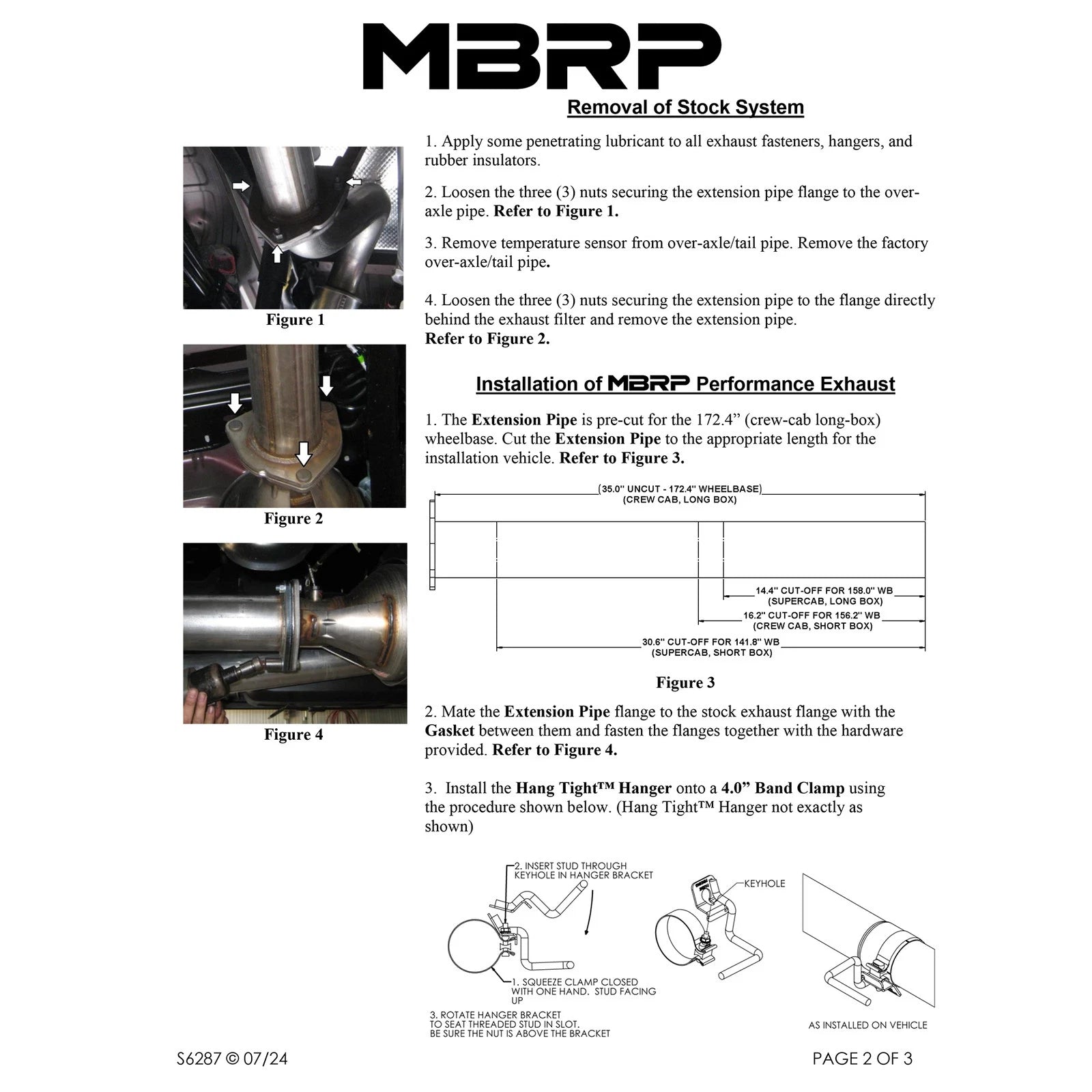 MBRP 4in Single Side Exit T409 Exhaust w/ 5in Tip | Ford F250/350/450 6.7L (15) (S6287409)