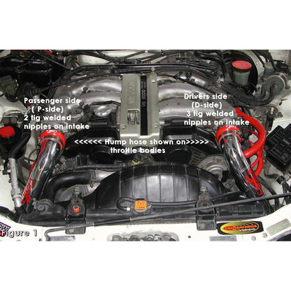 Injen Pipe Only Polished Short Ram Intake System | Nissan 300ZX Non Turbo (90-96) (IS1981P)