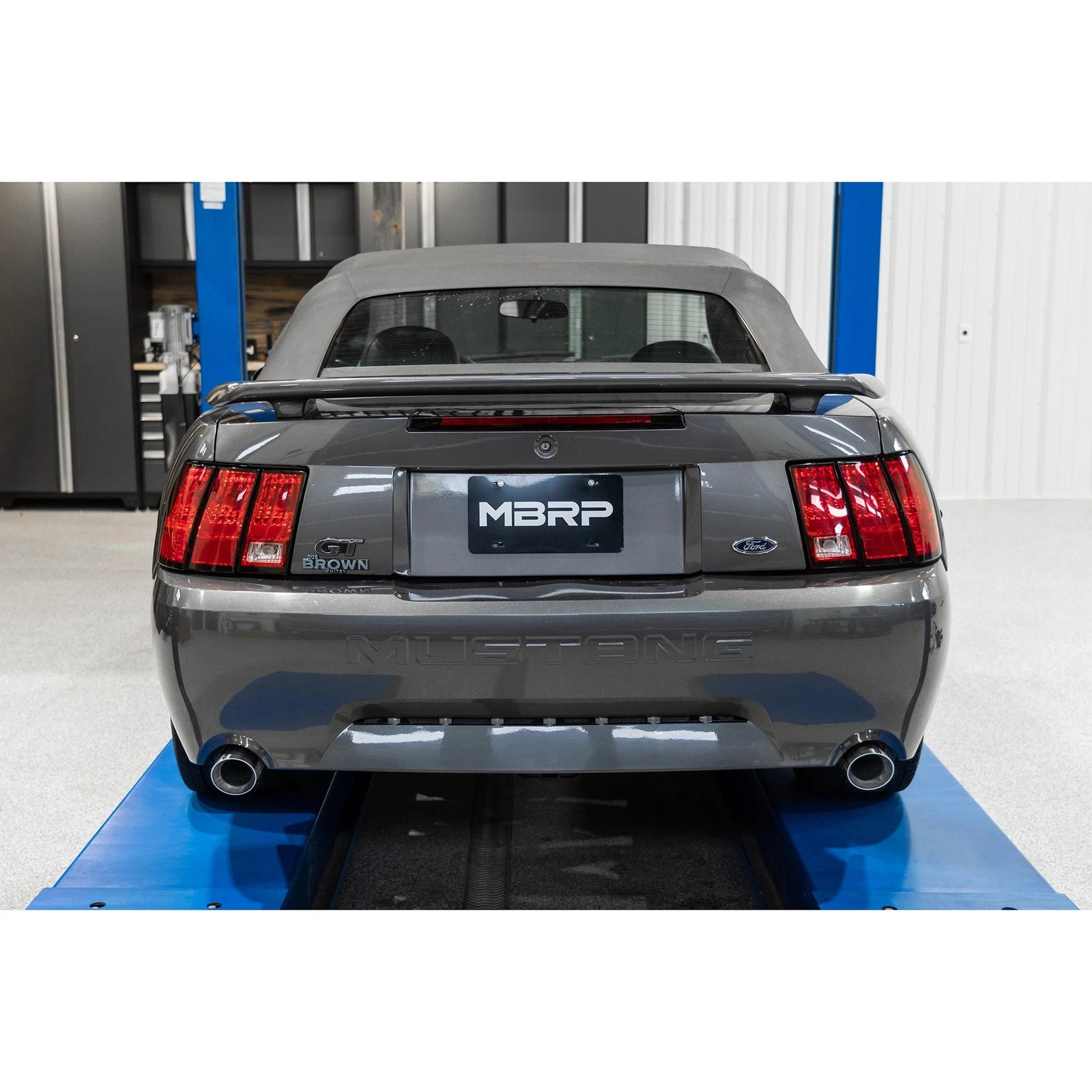 MBRP 2.5in D&S Rear AL Cat-Back Exhaust | Mustang GT/Mach 1 (99-04) (S7221AL)
