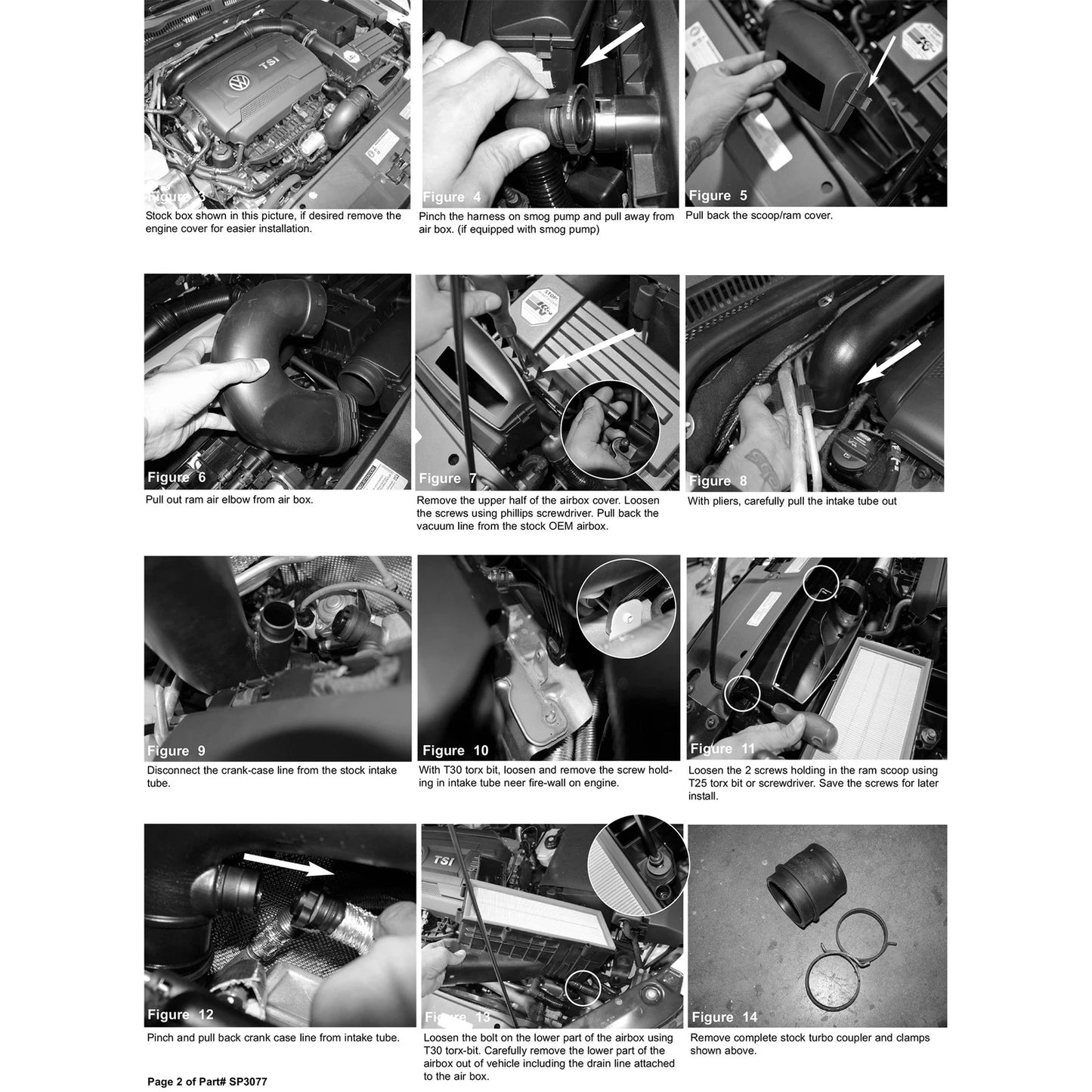 Injen 14-18 VW MKVI (MK6) Jetta GLI 1.8L Turbo TSI Polished Short Ram Intake | Volkswagen Jetta / Passat / Audi A3 (98-19) (SP3077P)