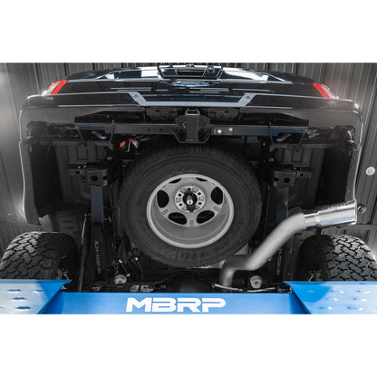 MBRP 4in T409 Stainless Steel Cat-Back Exhaust Race Version | Ford F150 (21+) (S5209409)