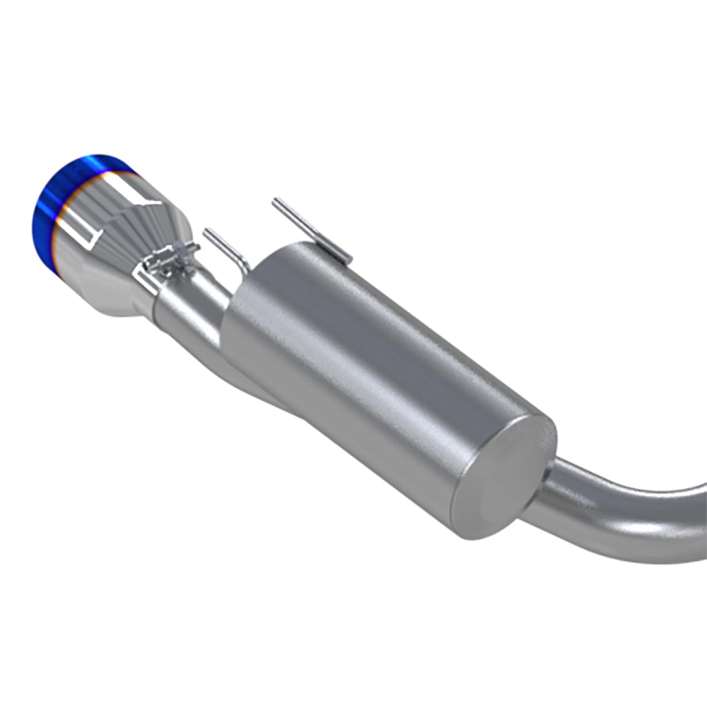 MBRP 3in Cat-Back Exhaust 2.5in Dual Split Rear w/ Burnt End Tips | Honda Civic SI (22-24) (S49033BE)