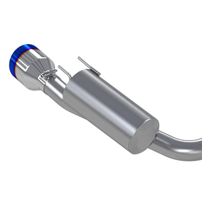 MBRP 3in Cat-Back Exhaust 2.5in Dual Split Rear w/ Burnt End Tips | Honda Civic SI (22-24) (S49033BE)