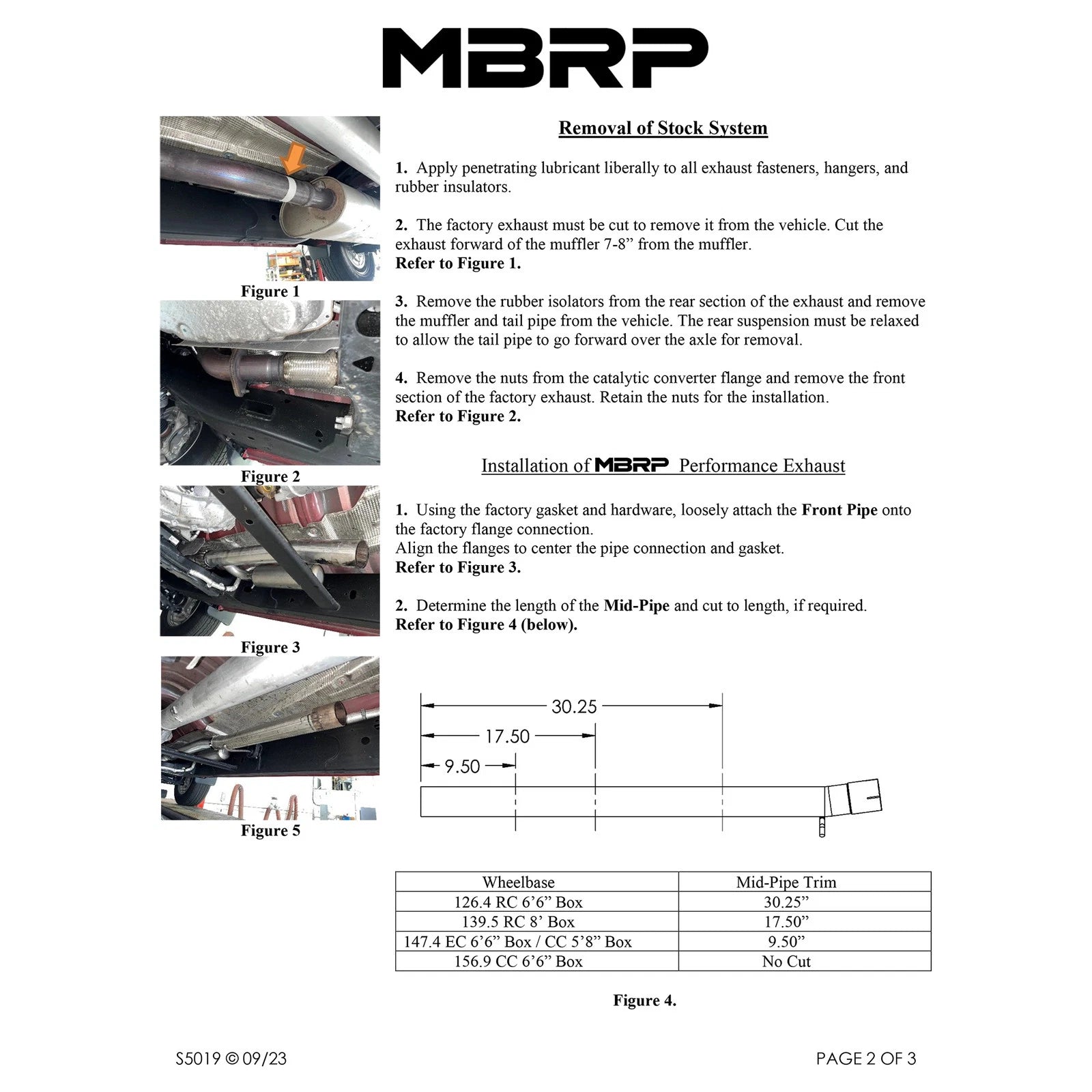 MBRP Alum. Steel 3in Cat-Back | GM 1500 Silverado/Sierra 2019-2024 (S5019AL)