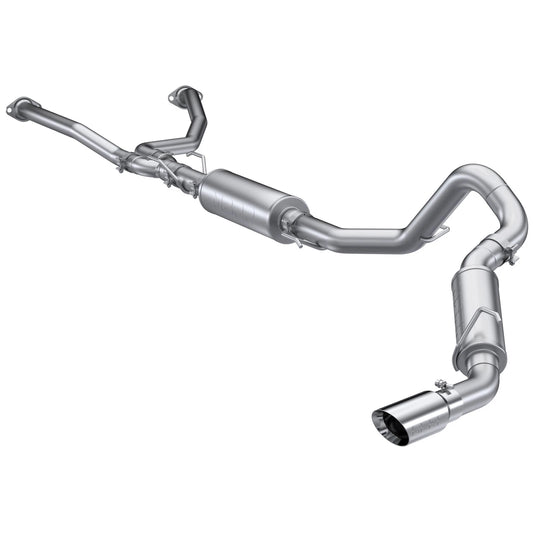 MBRP 4in Dual Cat-Back Exhaust w/ Single Side Exit | Toyota Tundra 22+ (S5301304) (S5301304)