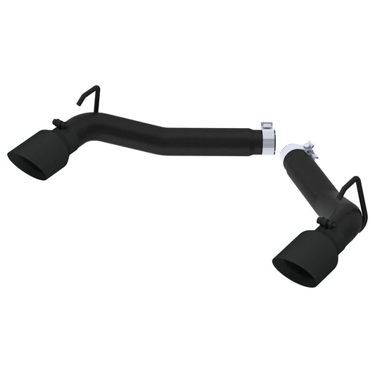 MBRP 3in Black Coated Axle-Back Muffler Delete | Chevrolet Camaro V8 6.2L (10-15) (S7019BLK)